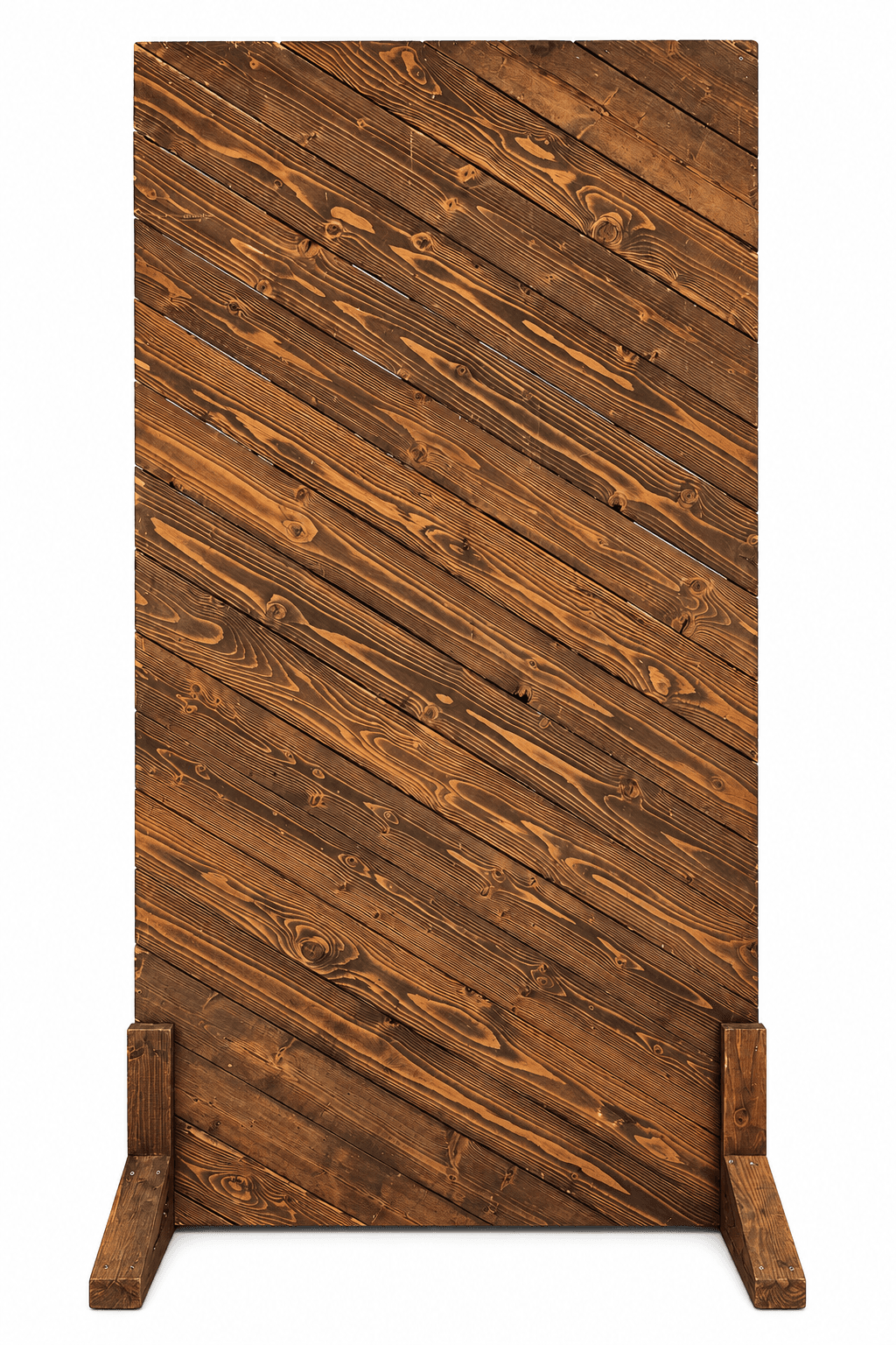 rustic backdrop wall