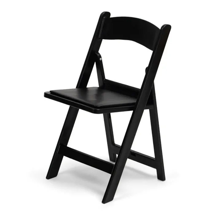 Black Resin W/Padded Seat